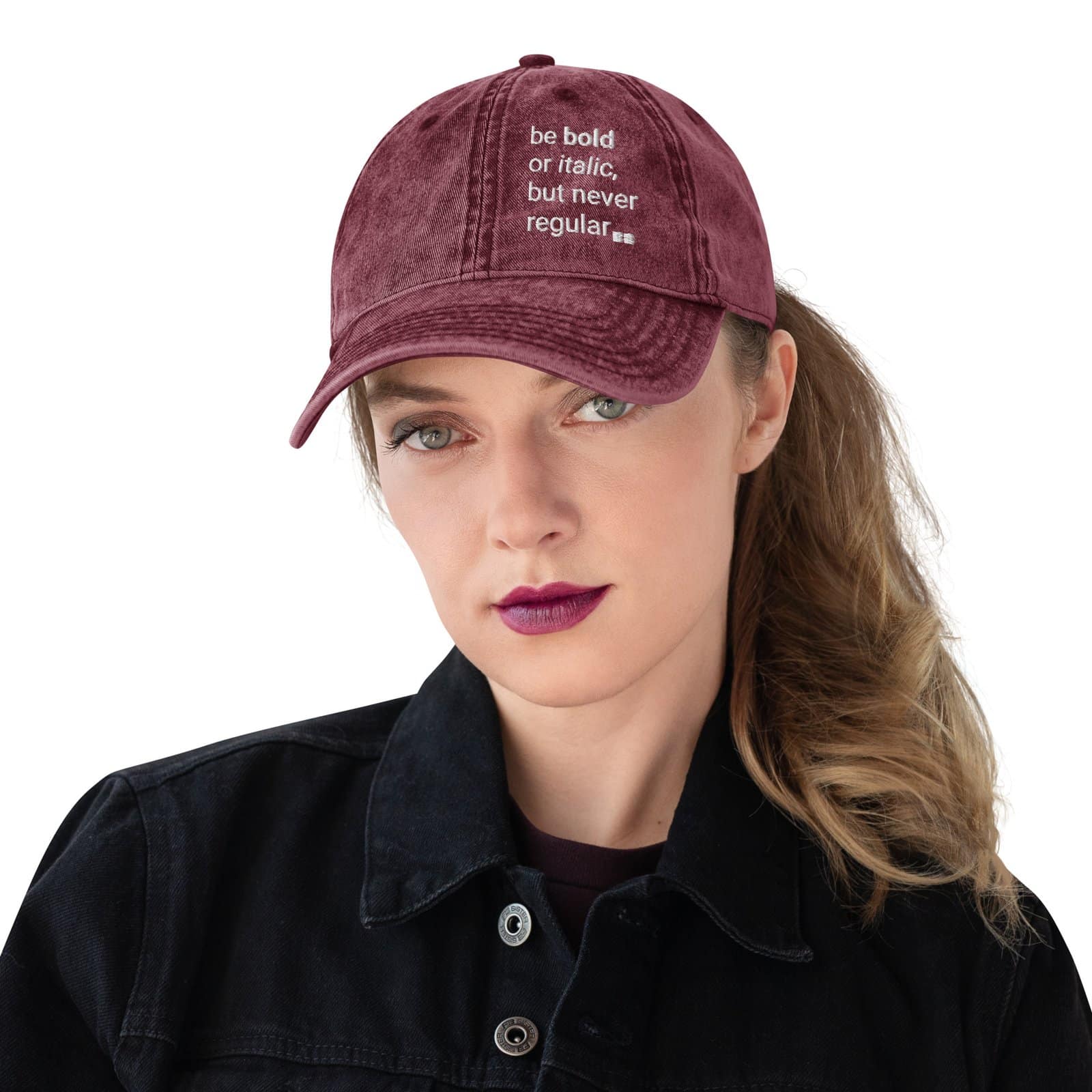 Classic embroidery cap 7 Classic embroidery cap - Image 7