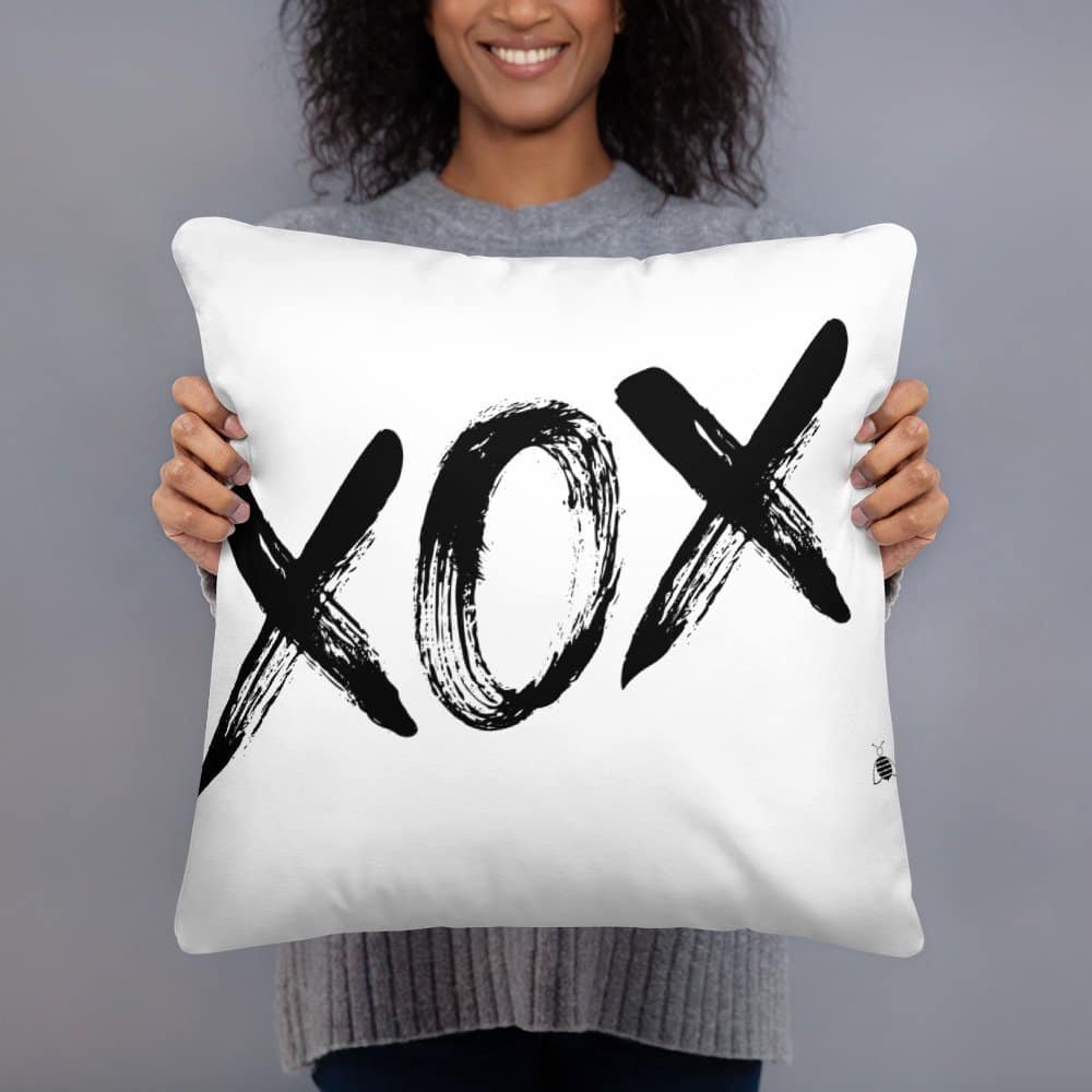 Couch pillow XOX" high quality 2 pillow throw