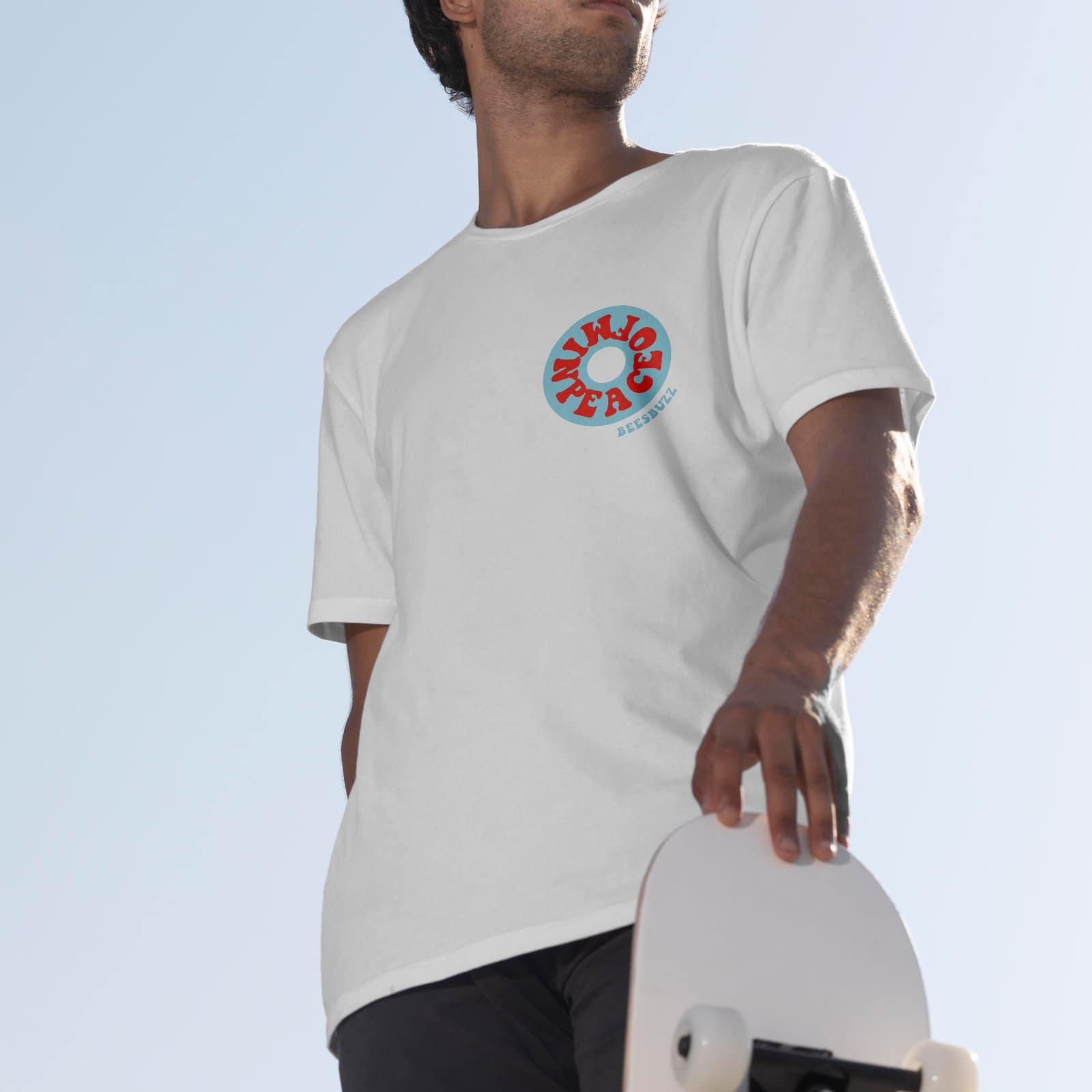 Men's T-shirt: Stunning Quality for Your Wardrobe Must-Have 1 Men's t-shirt "Peace of mind" high quality