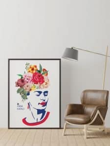 High quality poster Frida Kahlo A3 - design 3, 1pc 3 High quality poster Frida Kahlo A3 - design 3, 1pc