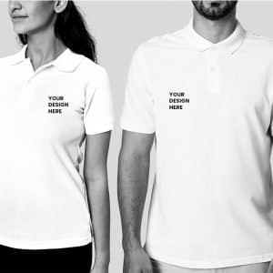 Custom Polo T-Shirt Design - 1 high Quality Cotton 3 POLO SHIRT 01