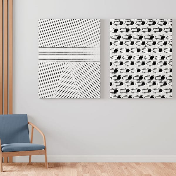 Posters set of 2 - High quality - Abstract 05