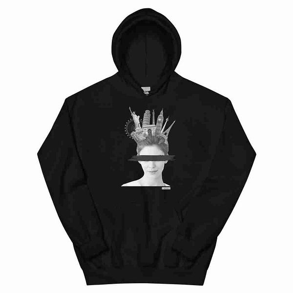Women's Hoodie "Travelling" high quality