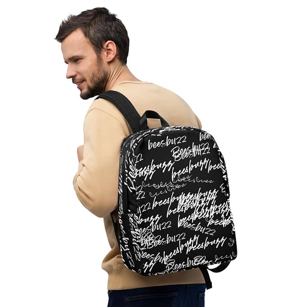 T-Shirt printing 33 all over print minimalist backpack white right front 62ea2278cb9bd