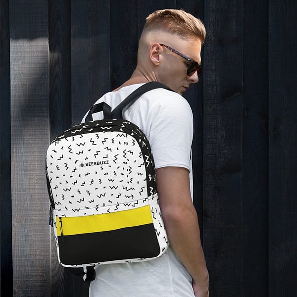 Backpack with pattern high quality
