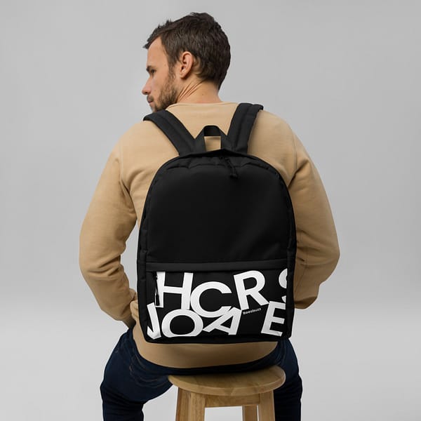 T-Shirt printing 20 Travel Backpack "Who cares" premium