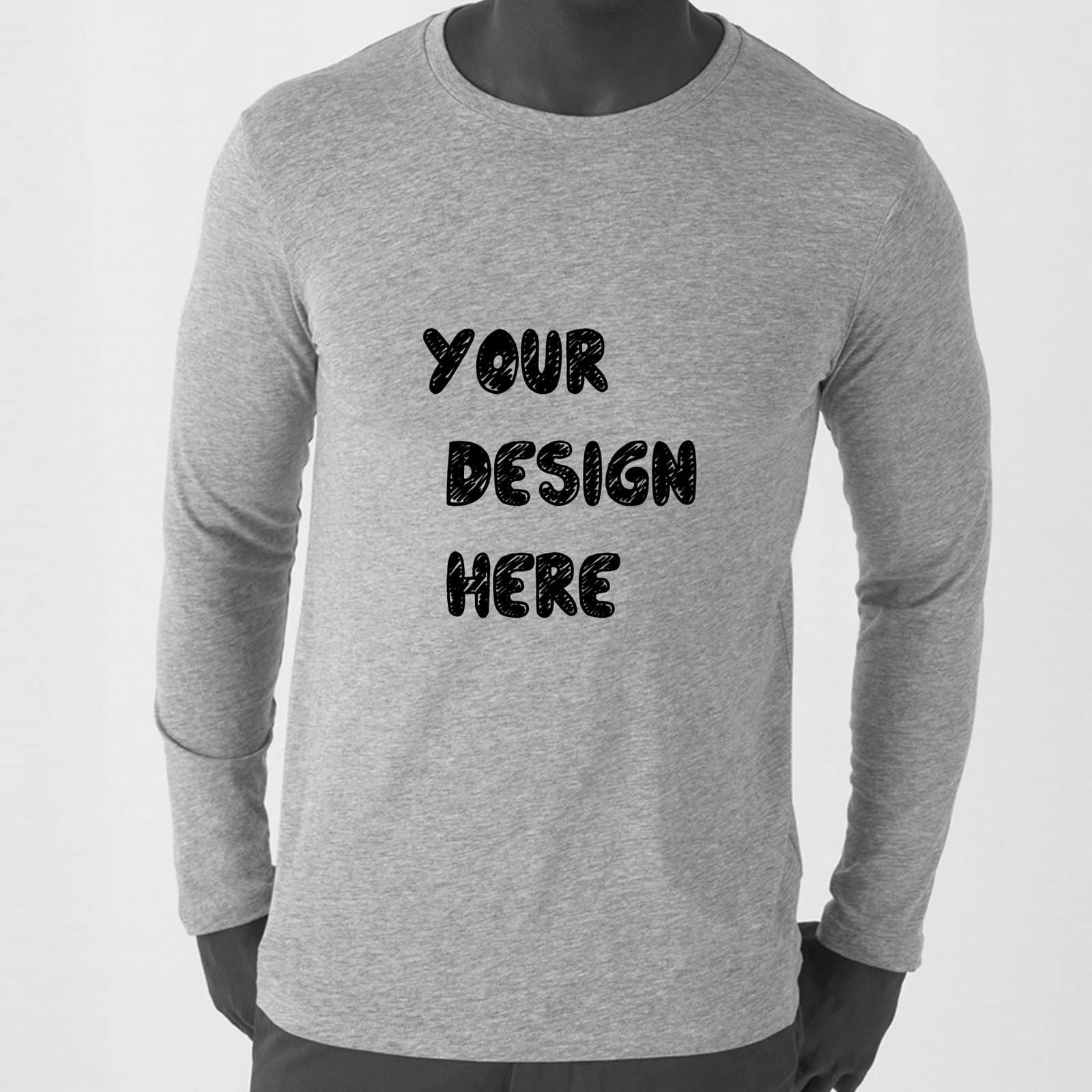 Custom T-Shirt long sleeve Design - 1 high Quality Cotton 1 Custom T-Shirt long sleeve Design - 1 high-Quality Cotton