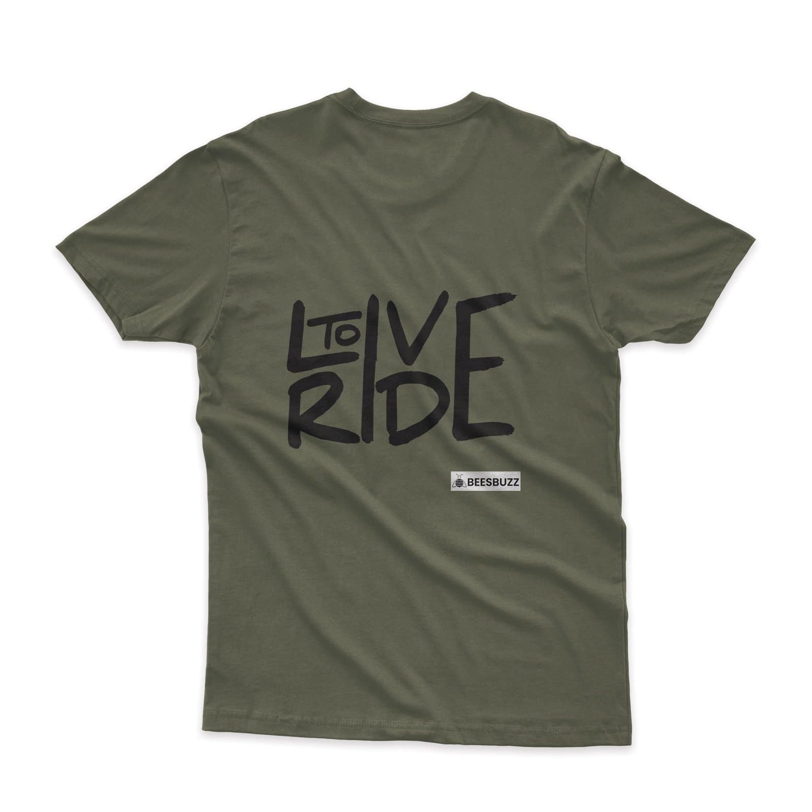 Men's t-shirt "live to ride" high quality 2 Men's t-shirt "live to ride" high quality - Image 2