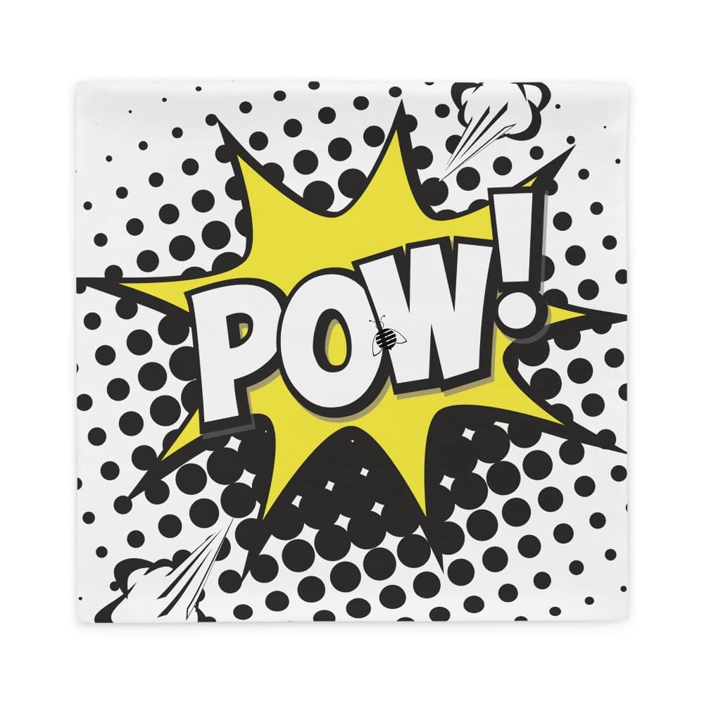 Couch pillow case "POW" high quality 1 Couch pillow case "POW" high quality