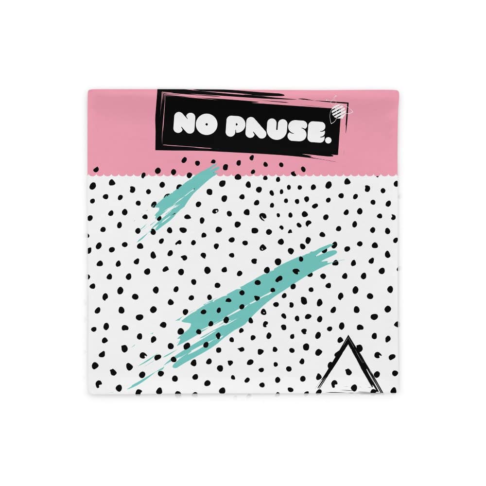 Couch pillow case "No pause" great quality 2 Couch pillow case "No pause" great quality - Image 2