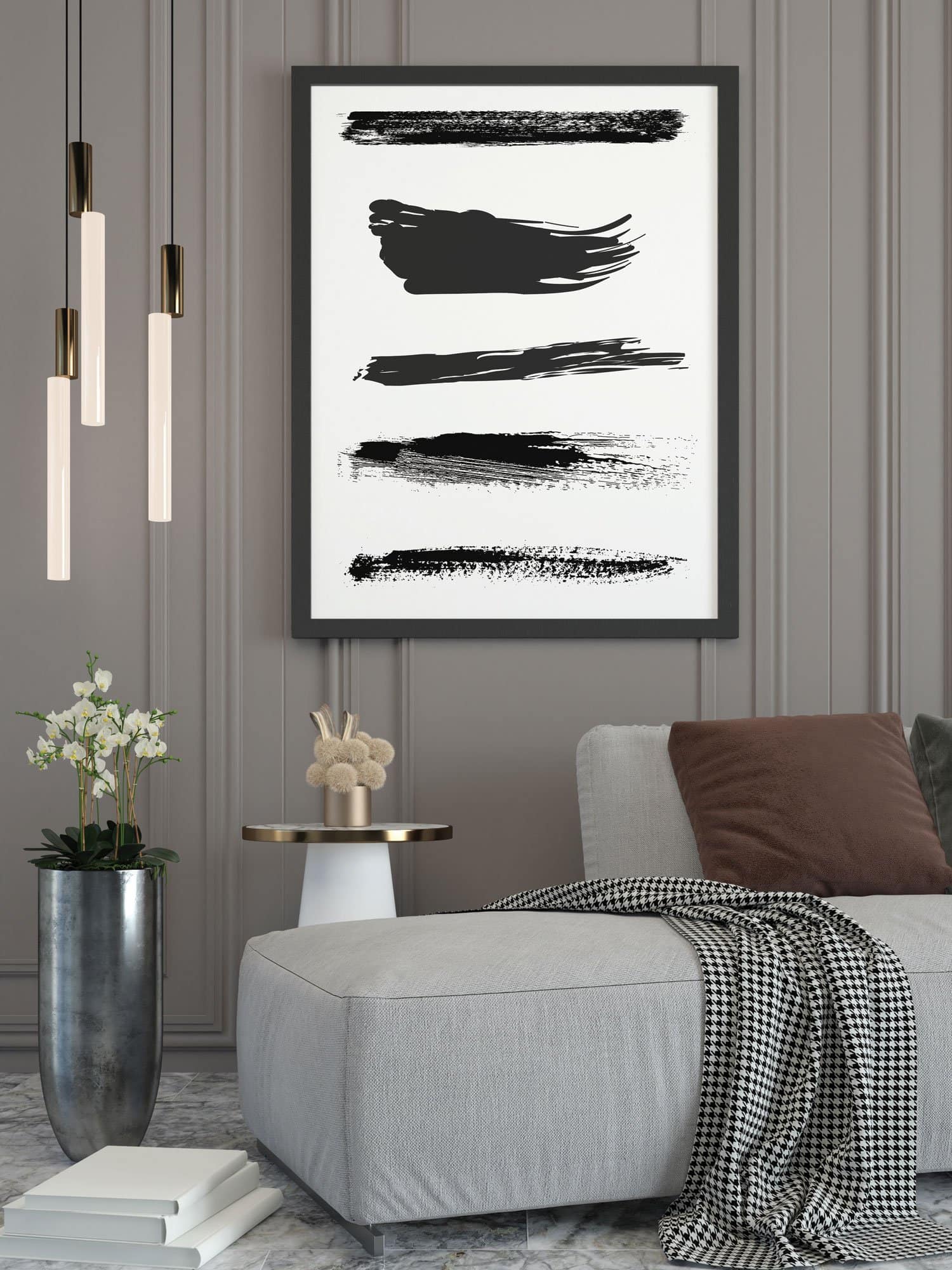 Posters set of 3 - High quality - Abstract 3 2 Posters set of 3 - High quality - Abstract 3 - Image 2