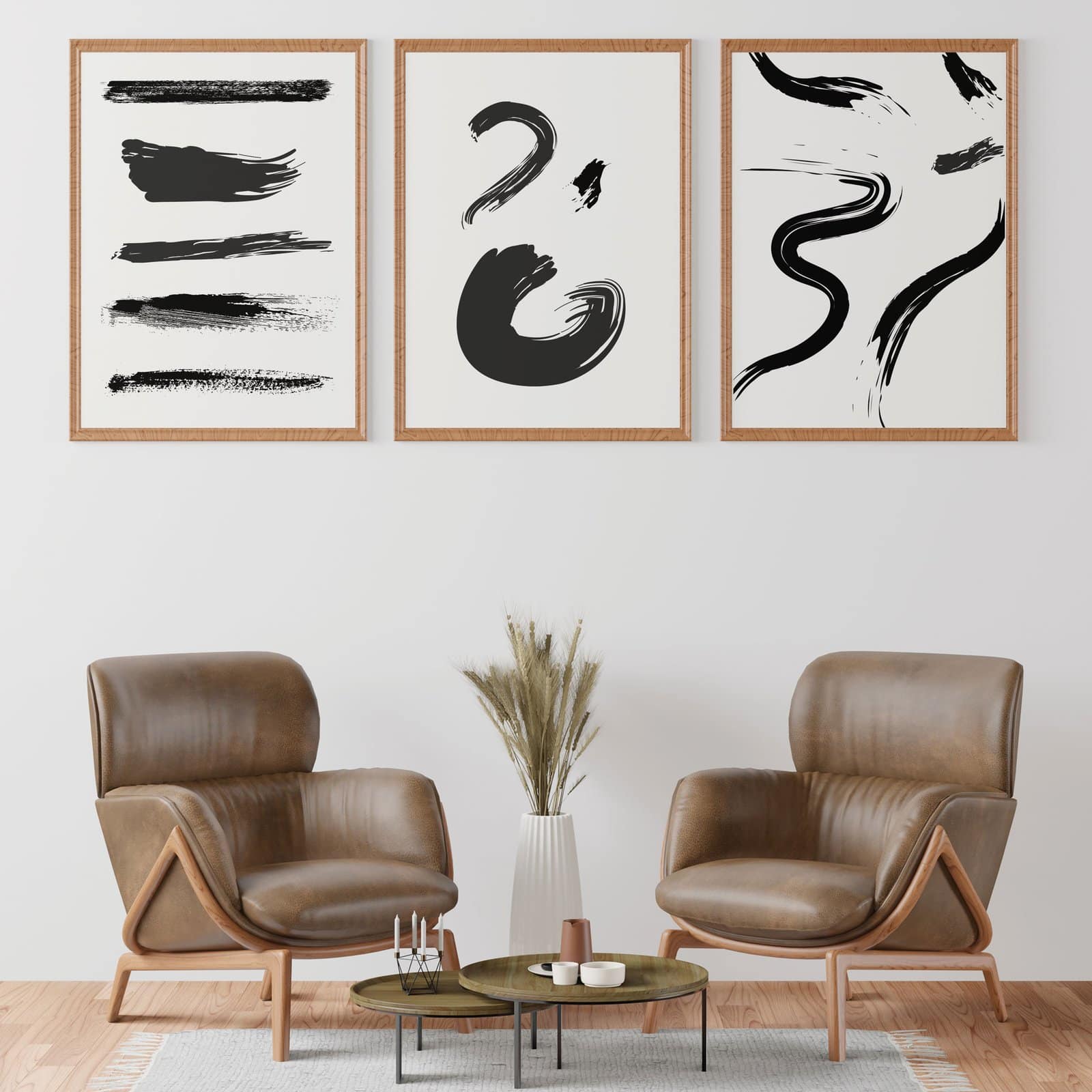 Posters set of 3 - High quality - Abstract 3 1 Posters set of 3 - High quality - Abstract 3