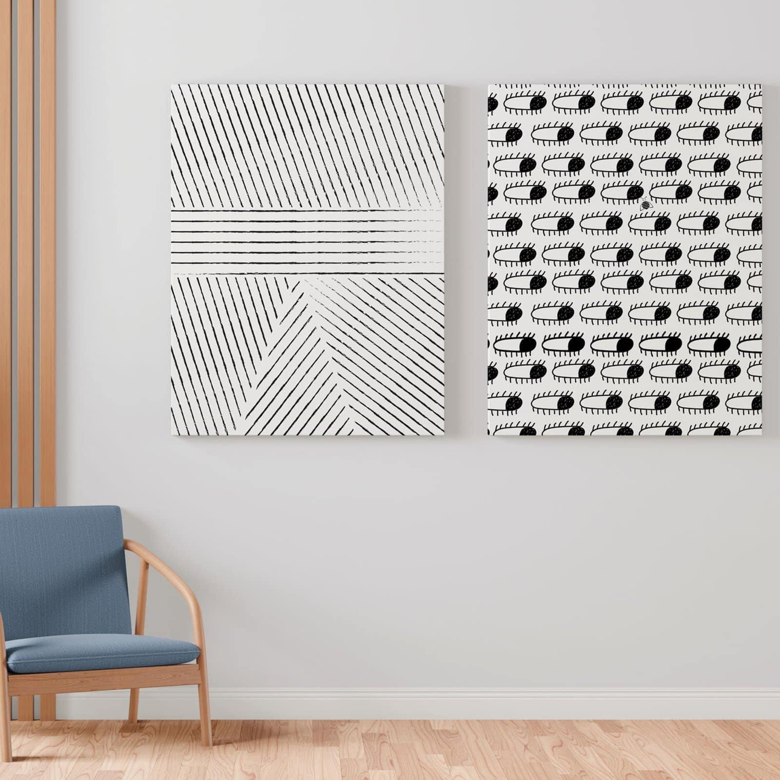 Posters set of 2 - High quality - Abstract 05 1 Posters set of 2 - High quality - Abstract 05