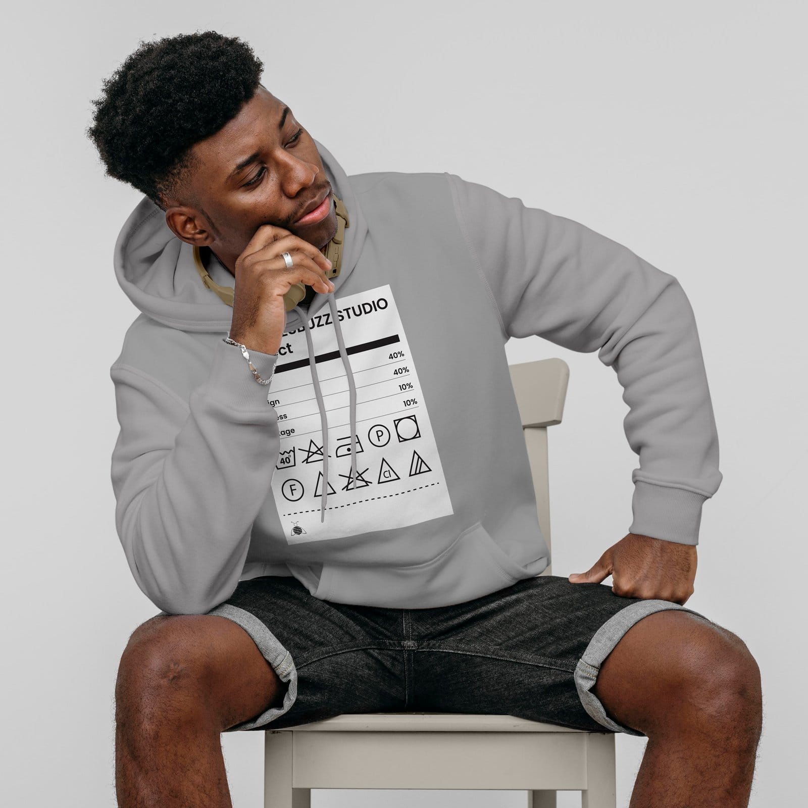 Men Hoodie "label" high quality 4 Men Hoodie "label" high quality - Image 4