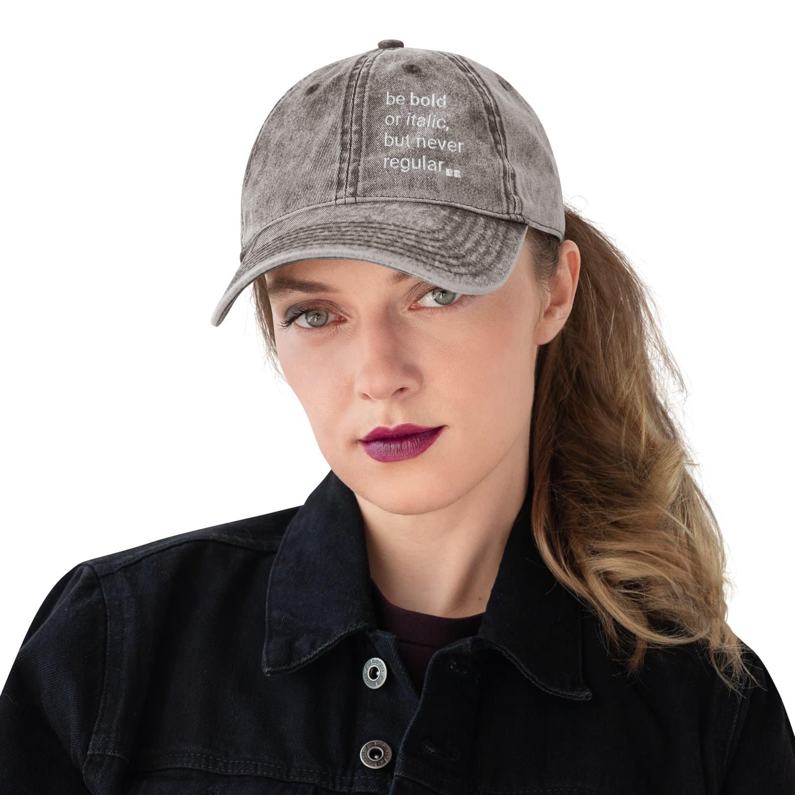Classic embroidery cap - Image 16
