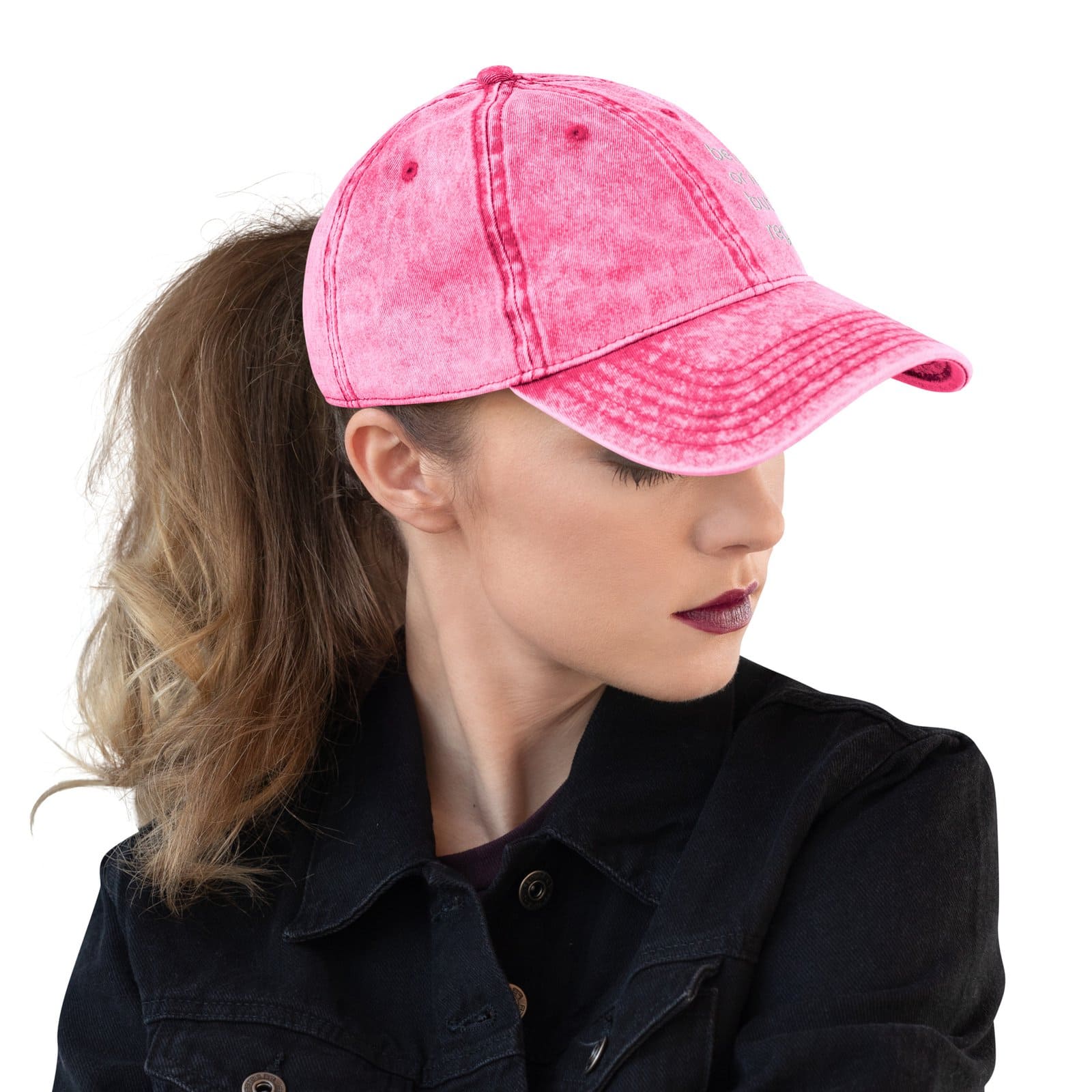 Classic embroidery cap - Image 15