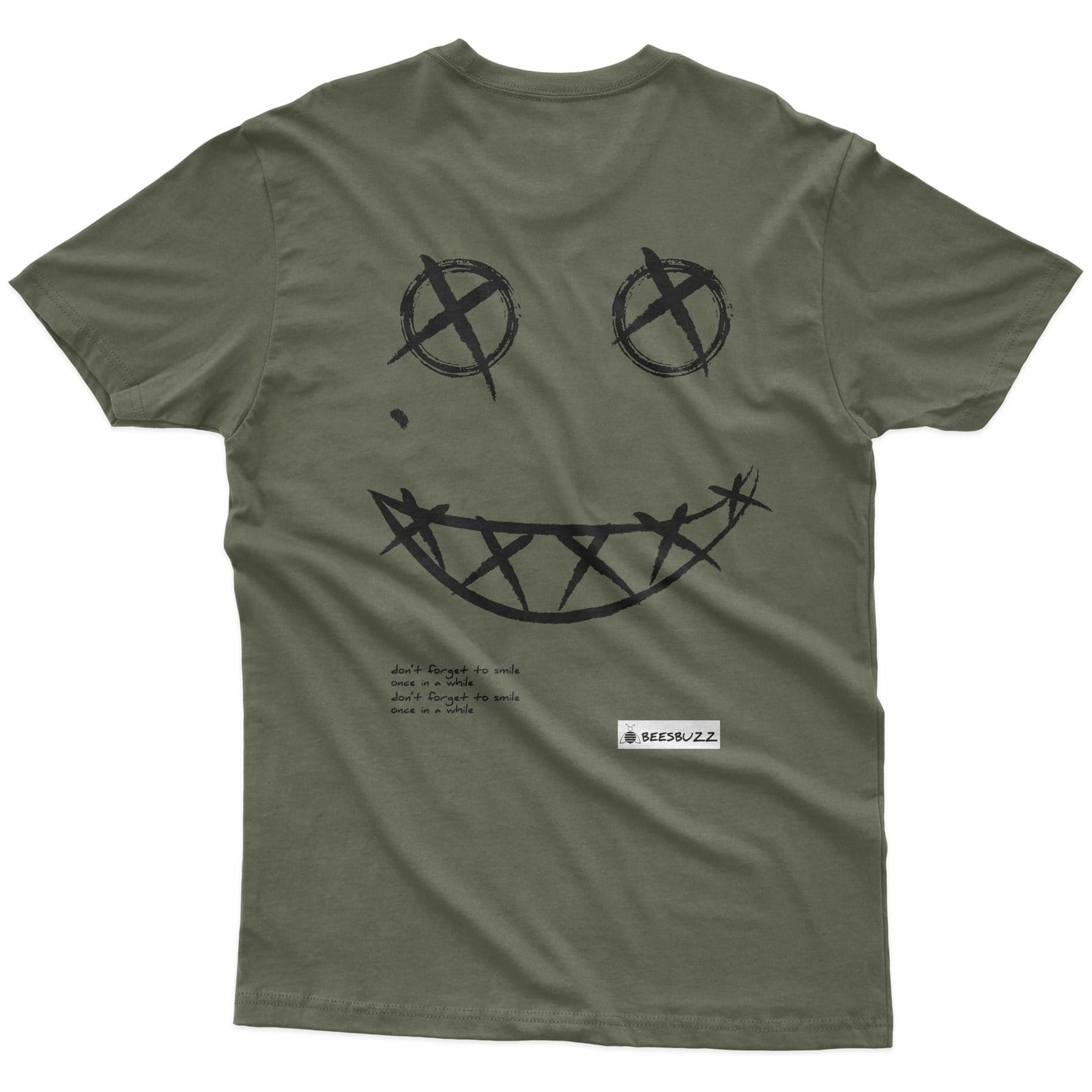Men's t-shirt "smile face" high quality 5 Men's t-shirt "smile face" high quality - Image 5