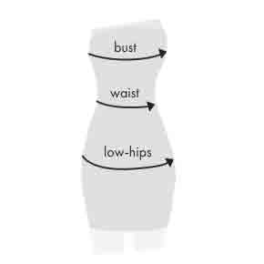 Size Guide 1 women dress measure