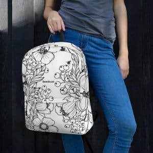 Backpack "Flowers" High quality 4 Backpack "Flowers" High quality