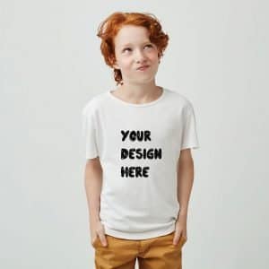 Custom Kids T-Shirt Design - 1 high Quality Cotton 4 kid 1