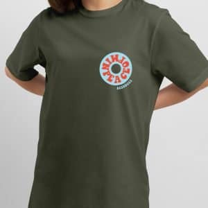 T-shirt "Peace of mind" high quality 7 khaki 1