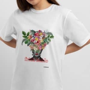 T-shirt "Frida Kahlo" high quality 6 WHITE 1