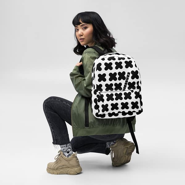 Backpack with all over print high quality